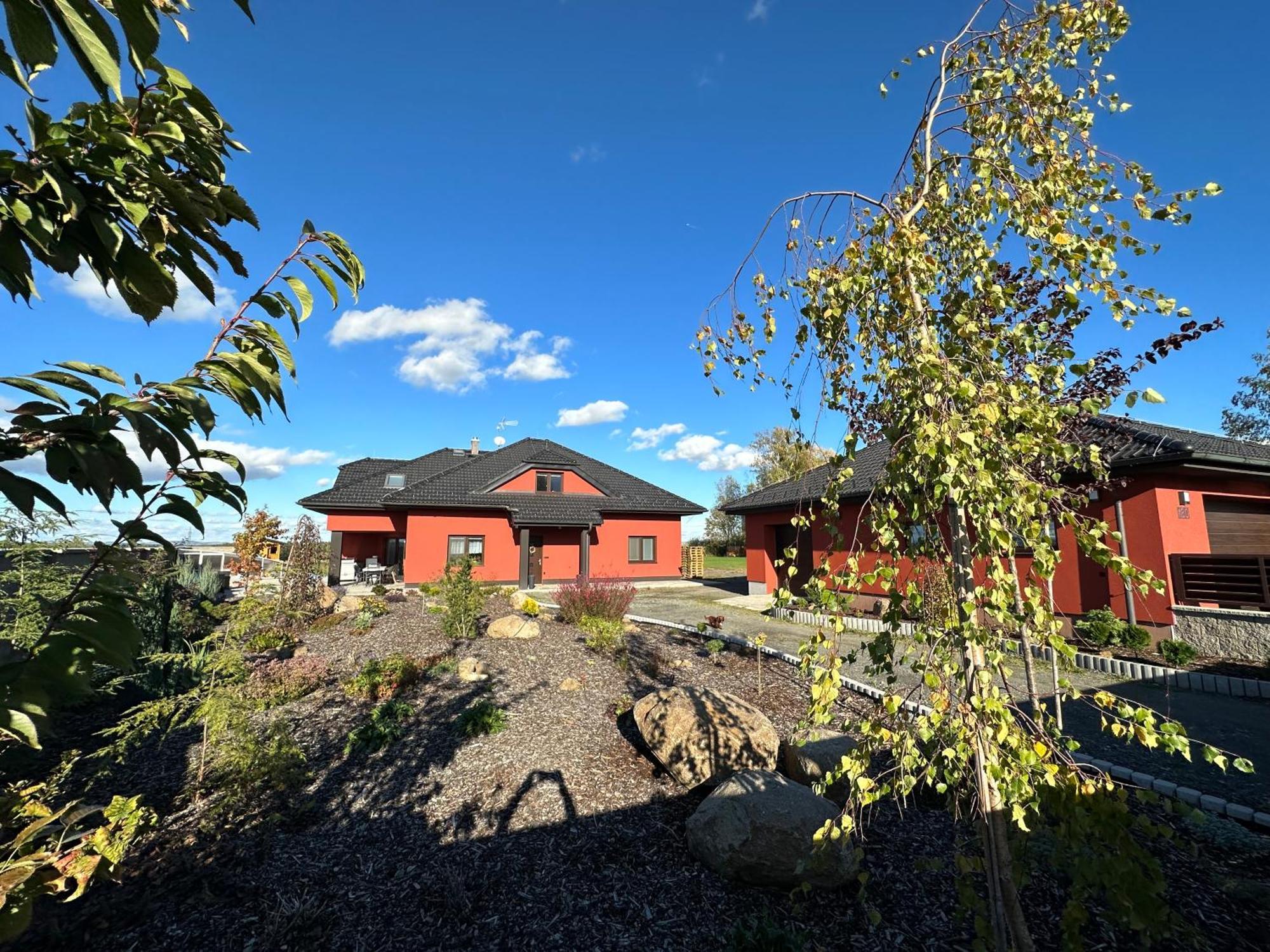 House&Garden&Pool Villa Slapy  Exteriör bild